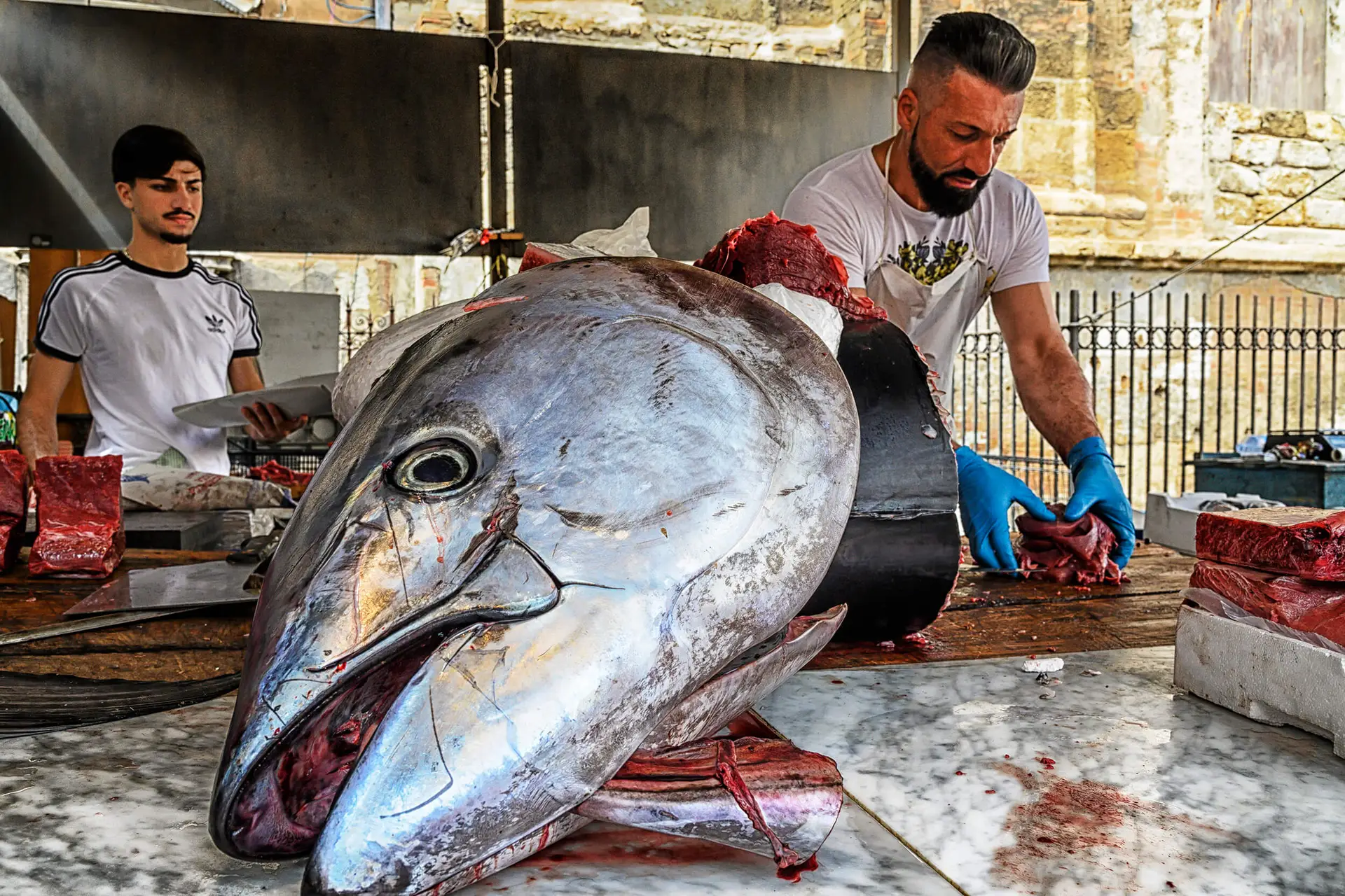 PALERMO, AL MERCATO BALLARO’